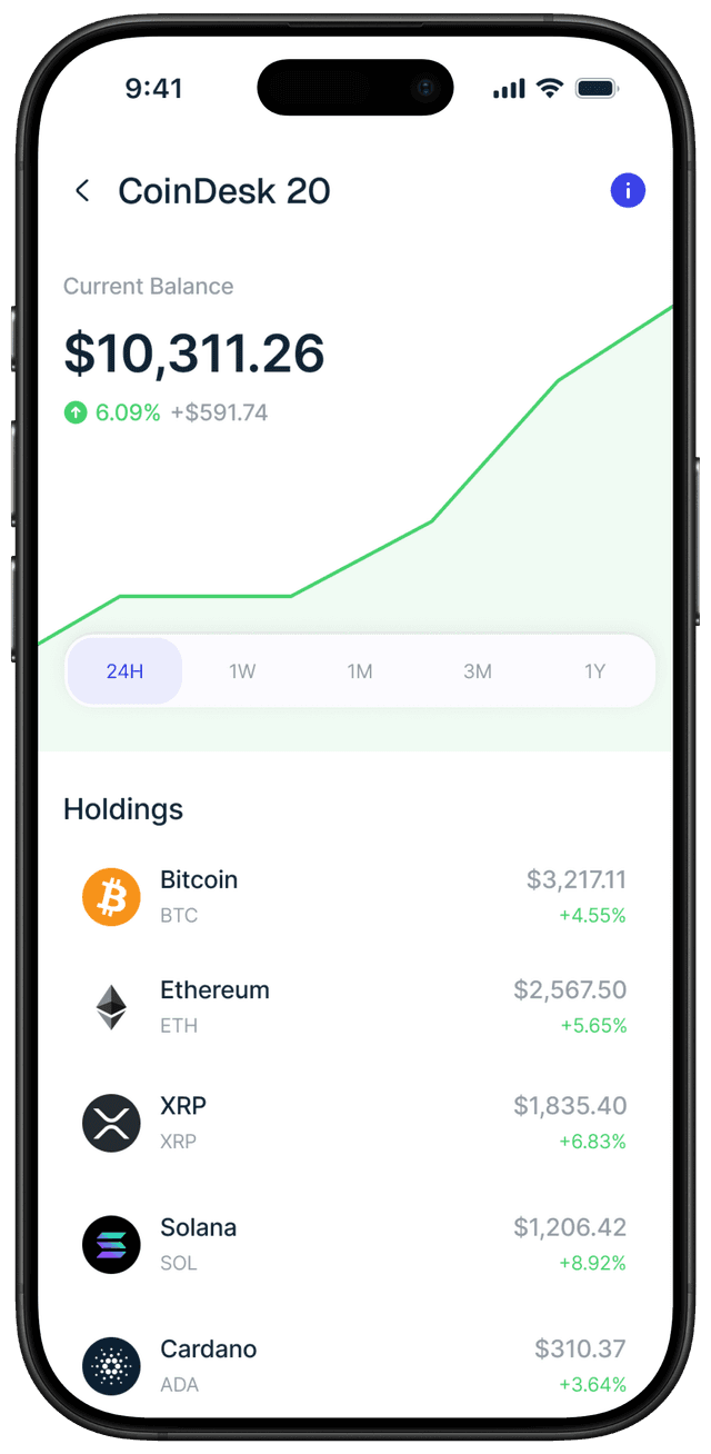 Tokenwell App Screenshot